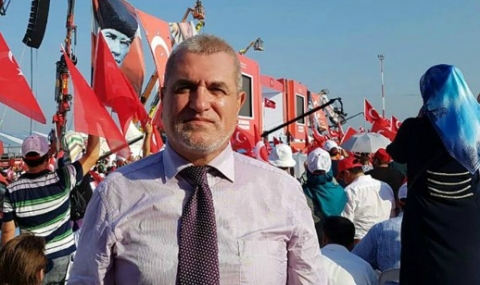 Касим Дал на митинга на Реджеп Ердоган - 1