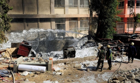 Удариха Генералния щаб на армията в Дамаск - 1