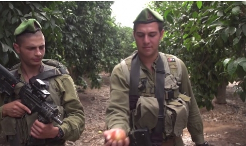 Армията на Израел посреща Нова година (Видео) - 1