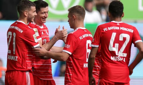 Всеки един от 18-те отбора от Първа Бундеслига вкара поне по гол в последния кръг от шампионата - 1
