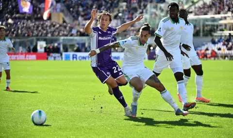 Рома изкачи върха в Серия "А" след драматичен обрат срещу Фиорентина - 1