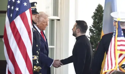 The world looks to Washington with hope for peace! Donald Trump welcomed Volodymyr Zelensky at the White House  - 1