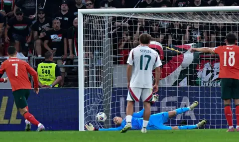 Роналдо вкара дузпа и вдъхнови Португалия за обрат на “Пушкаш” - 1