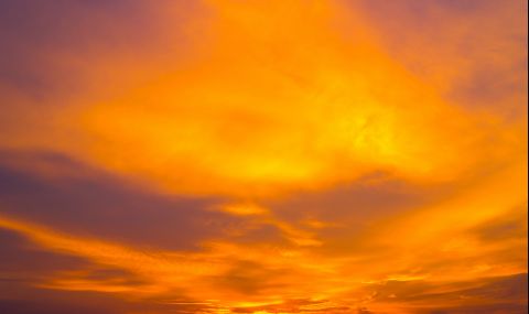 Небето над България стана оранжево - 1