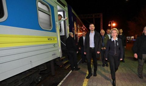 Мисия! Фон дер Лайен и Борел пътуват към Киев заедно със словашкия премиер - 1