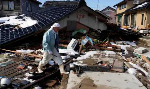В Япония беше регистрирано ново силно земетресение - 1
