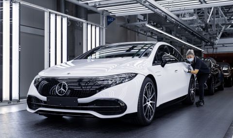 Започна производството на Mercedes EQS - 1