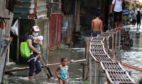 Най-малко 150 жертви след мощна тропическа буря на Филипините - 1