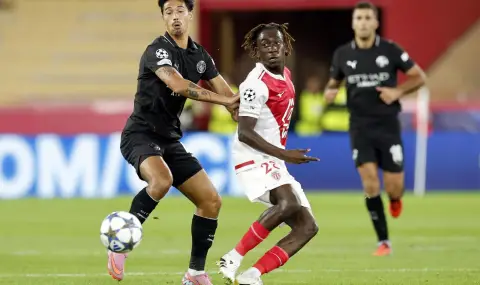 Монако препъна Манчестър Сити с дузпа в края - 1