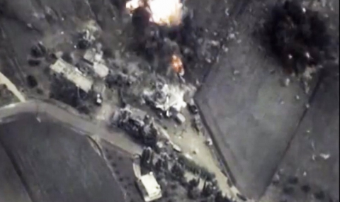 Нови видеа за въздушните удари на Русия в Сирия - 1