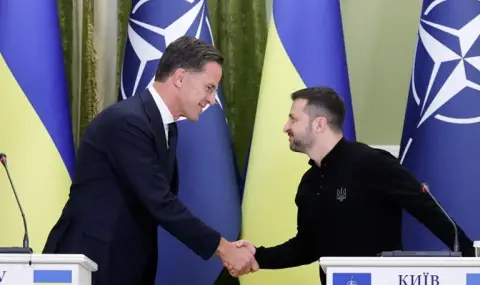 Марк Рюте покани Володимир Зеленски на срещата на върха на НАТО в Турция