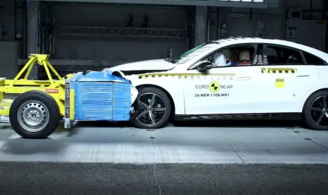 Mercedes CLA получи най-високата оценка за безопасност - 1