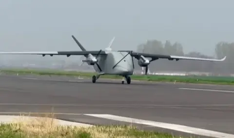 Първи полет на най-големия товарен дрон (ВИДЕО) - 1