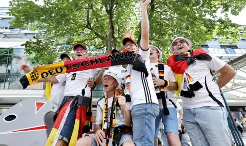 Фенове се сбиха след мача Германия - Испания - ВИДЕО