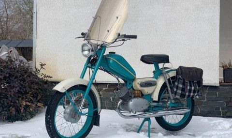 Това е първото съветско туристическо мотопедче - 1