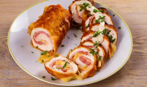 Рецепта на деня: Италианско пилешко руло - 1