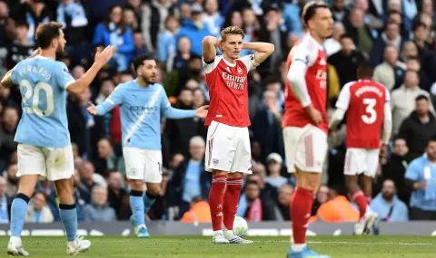 Манчестър Сити победи Арсенал в най-дългоочаквания мач във Висшата лига - 1