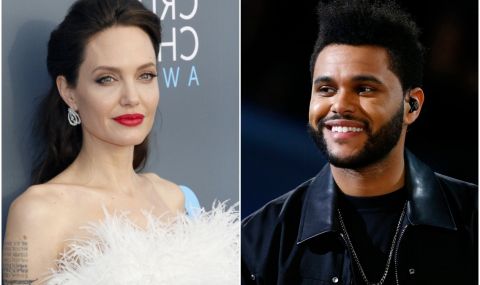 Анджелина Джоли и The Weeknd изглежда са новата светска двойка - 1