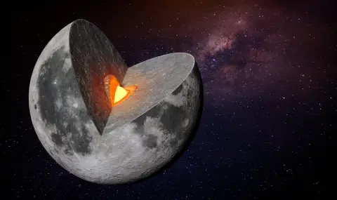 Учените най-накрая разбраха какво има във вътрешността на Луната - 1