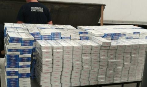 Унищожиха голямо количество цигари с фалшив бандерол, предназначени за износ - 1