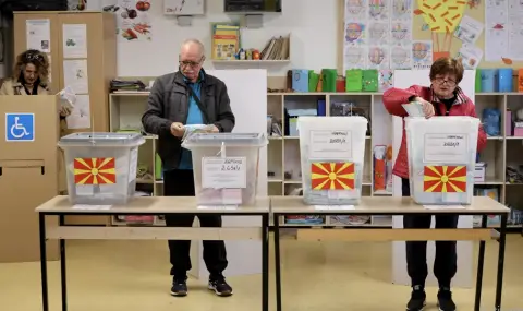 Macedonians vote in second round for local government  - 1