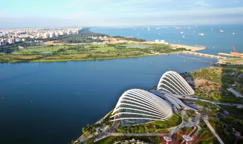 В Сингапур строят най-големия в света завод за пречистване на морска вода - 1