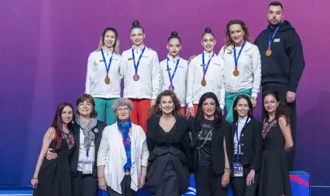 България взе отборната титла по художествена гинастика при девойките на ЕК в Бургас - 1