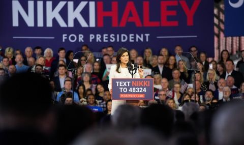 Битката за Белия дом! Ники Хейли даде старт на кампанията си за първичните избори на републиканците - 1