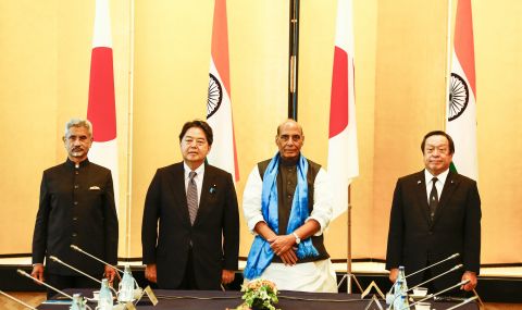 Япония и Индия провеждат разговори в областта на сигурността - 1