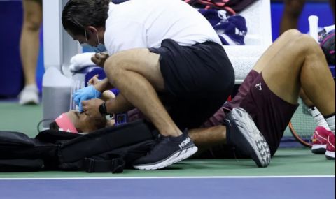 Кървъв инцидент с Рафаел Надал на US Open - 1