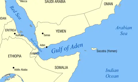 Хусите атакуваха американски търговски кораб в Аденския залив - 1