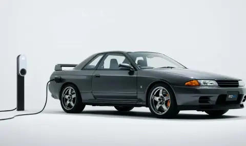 Nissan направи електрически GT-R R32 - 1