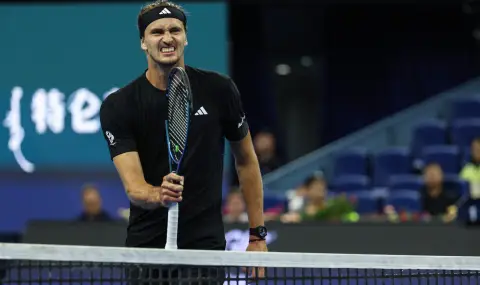 Александър Зверев оцеля след драматичен трилър и продължава напред във Виена - 1