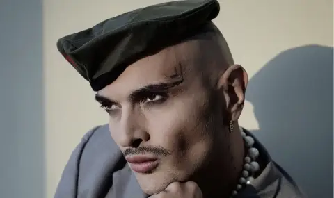 Иво Димчев танцува по булчинска рокля пред Лили Иванова (СНИМКА) - 1