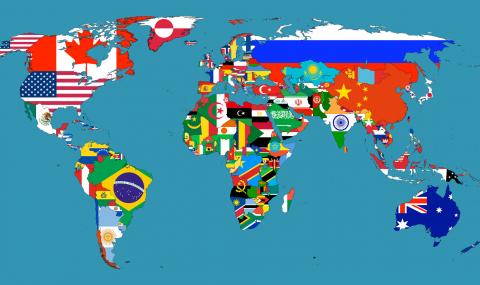 Ето как би изглеждала световната карта, ако населението на страните отговаряше на територията им - 1