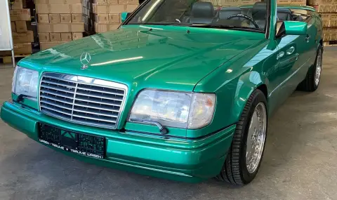 Super rare Mercedes W124 became the property of a Ukrainian collector  - 1