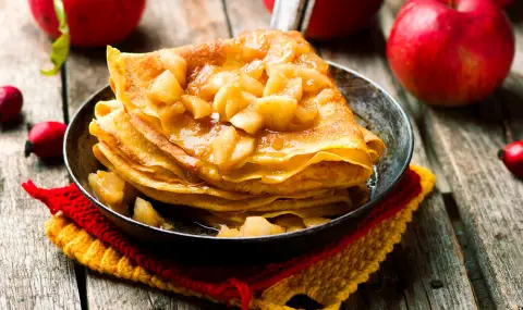 Рецепта на деня: Ябълкови палачинки - 1