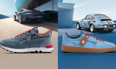 Porsche и Puma празнуват 60-годишнината на 911 със специални обувки - 1