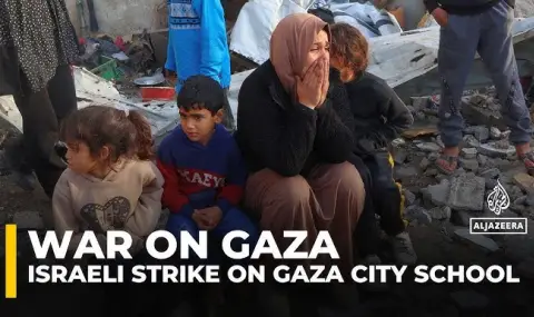 Петима палестинци бяха убити при израелска атака срещу училище край град Газа