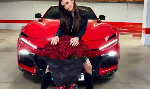 Преслава получи нов лъскав автомобил за 8-ми март (СНИМКА) - 1