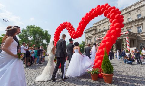 Колективна сватба на 26 двойки в Белград - 1