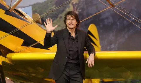 Том Круз изпаднал в безсъзнание при каскада на крилото на самолет - 1