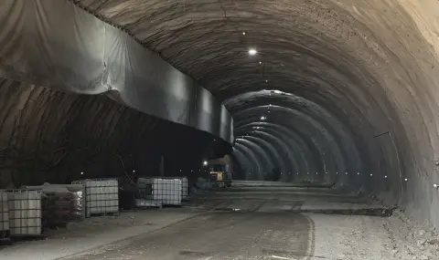 Прокопани са над 50% от двата тунела на обходния път на гр. Кресна СНИМКИ | ФАКТИ.БГ Прокопани са над 50% от двата тунела на обходния път на гр. Кресна СНИМКИ