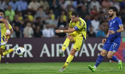 Кристиано Роналдо отново вкара, но Ал-Насър спря победния си ход - 1