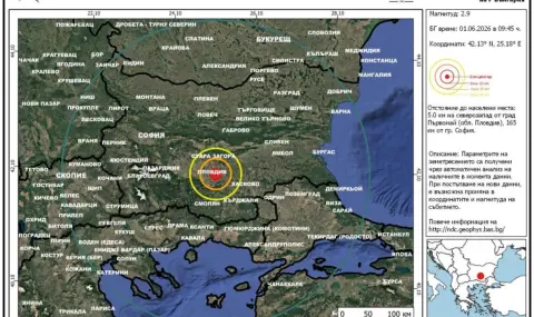 Земетресение край Първомай - 1