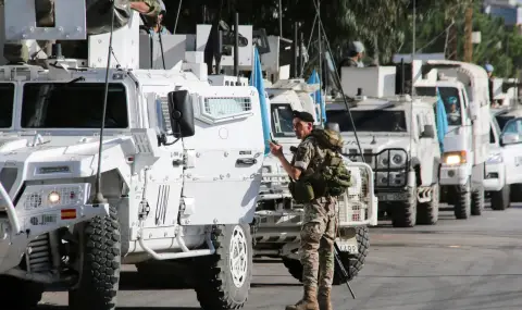 Израелската армия обстреля патрули на Временните сили на ООН в Южен Ливан