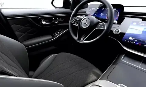 S-класата на Mercedes получава платнени седалки за първи път от 50 години. И те са по-скъпи от кожения салон! - 1