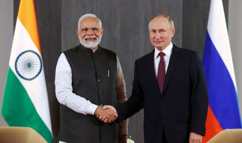 Кремъл : Путин е провел телефонен разговор с индийския премиер Моди - 1