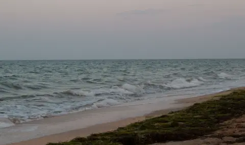 Морето при украинския град Мариупол изчезва (ВИДЕО) - 1