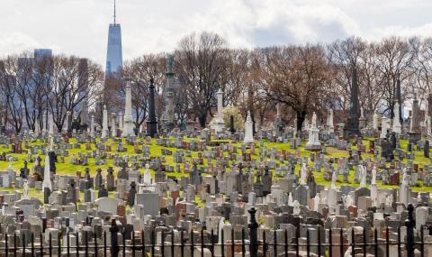 В Ню Йорк погребват в масов гроб (ВИДЕО) - 1